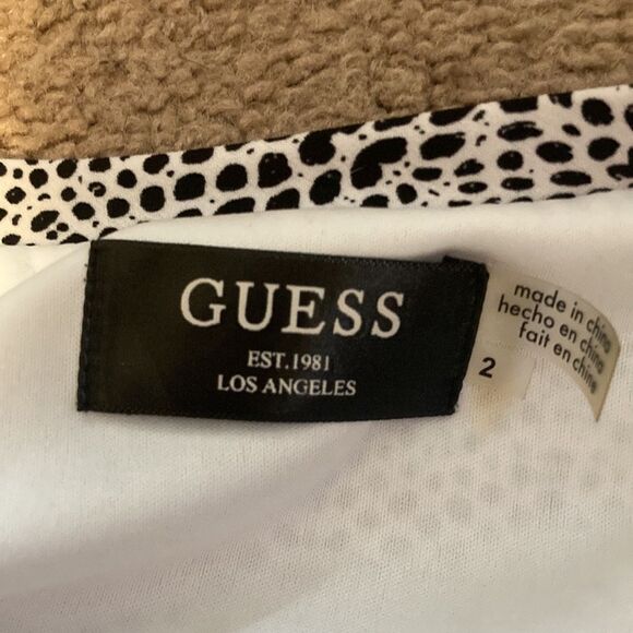 Guess patterned tie waist dress - Picture 4 of 5